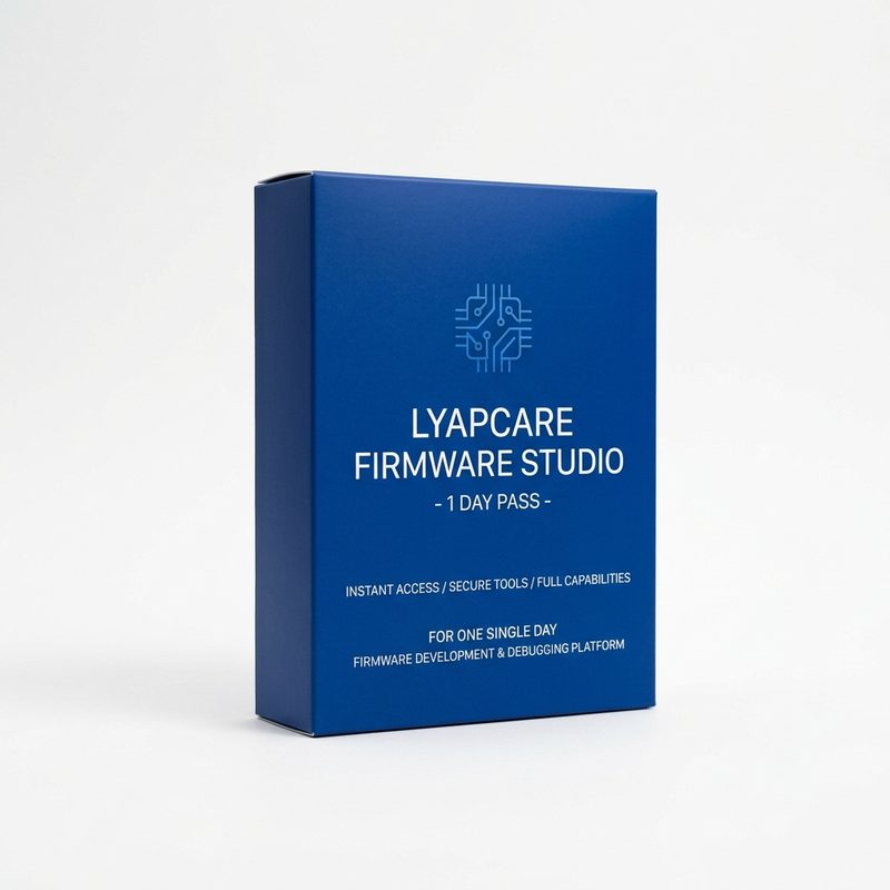 LyapCare Firmware Studio — 1 Day License Key